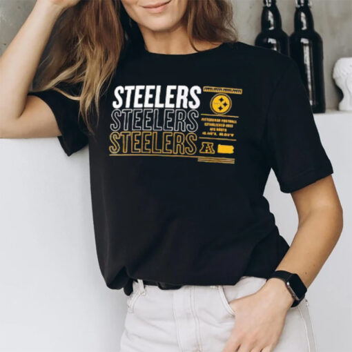 Pittsburgh Steelers Repeat Stats T-Shirt3