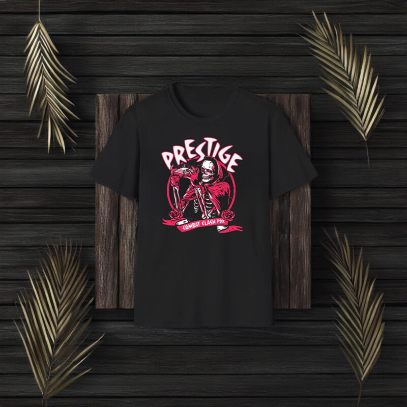 Prestige Combat Clash Pdx Death Wrestling T-Shirt