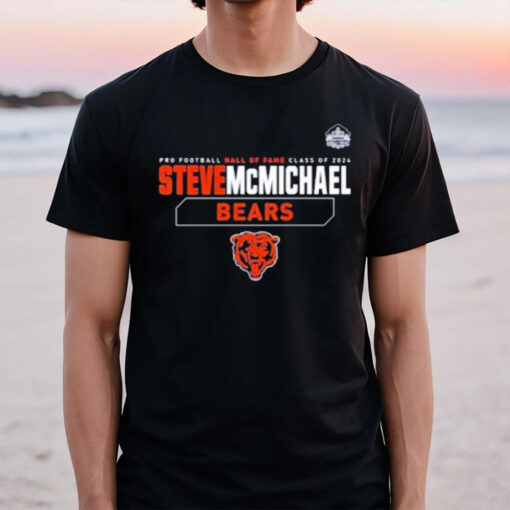 Pro Football Hall Of Fame Class Of 2024 Steve Mcmichael Bears T-Shirt2