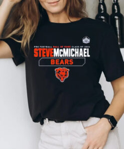 Pro Football Hall Of Fame Class Of 2024 Steve Mcmichael Bears T-Shirt3