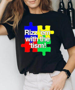 Puzzle Rizz ‘Em With The ‘Tism T-Shirt2