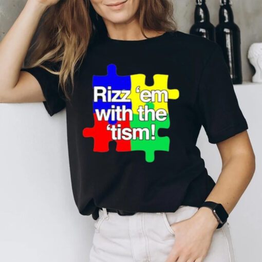 Puzzle Rizz ‘Em With The ‘Tism T-Shirt2