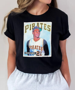 Roberto Clemente Pittsburgh Pirates Mitchell & Ness Cooperstown Collection Collectors Connection T-Shirt2