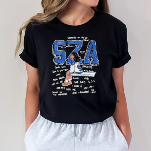 SZA S.O.S Sketchbook T-Shirts2