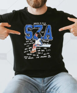 SZA S.O.S Sketchbook T-Shirts3