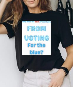 Save Our Democracy Vote The Blue T-Shirt2