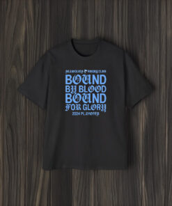 Seawolves Rugby Club Bound By Blood Bound For Glory 2024 Playoffs T-Shirt2