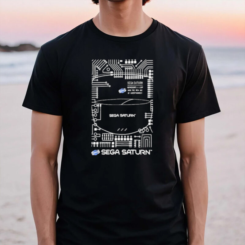 Sega Saturn Represents A Leap Into The New Age Of Entertainment T-Shirt3