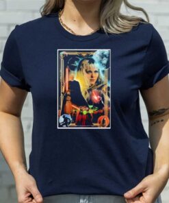 Shin Hati Twilight Huntress Poster T-Shirt3