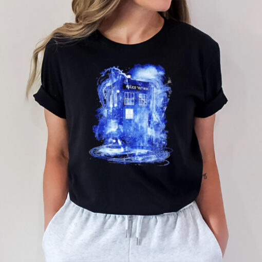 Space And Time Storm Police Public Call Box T-Shirt2