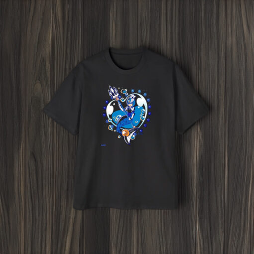 Splash Woman Mega Man Aqua Capcom T-Shirt1