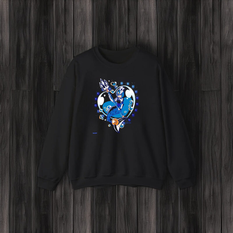 Splash Woman Mega Man Aqua Capcom T-Shirt3