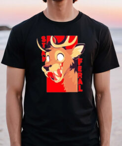 Stay Feral Toothy Deer T-Shirt3