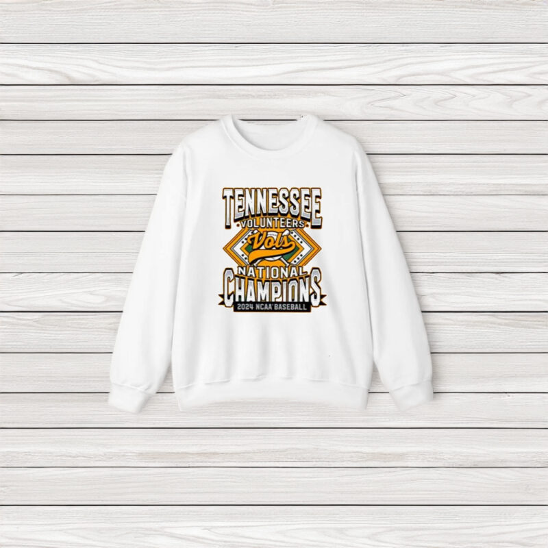 Tennessee Volunteers Vols National Champions 2024 NCAA Baseball T-Shirt3