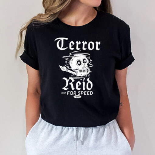 Terror Reid Built For Speed 1993 Skull T-Shirt2