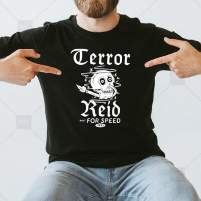 Terror Reid Built For Speed 1993 Skull T-Shirt3