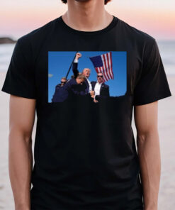 The Election Is Over Donald Trump Was Shot Images T-Shirt2