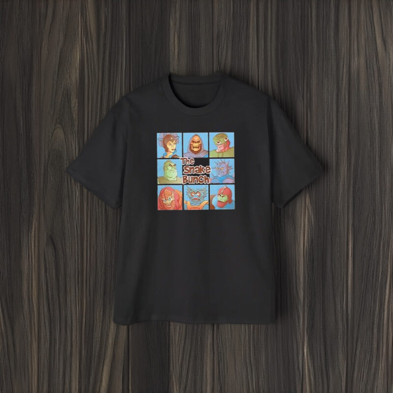 The Snake Bunch Masters Of The Universe Style Of The Brady Bunch T-Shirt2