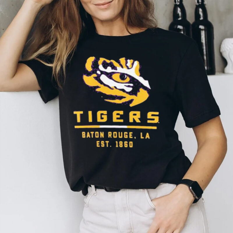 Tigers Baton Rouge La Est 1860 T-Shirt2