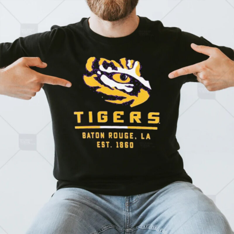 Tigers Baton Rouge La Est 1860 T-Shirt3