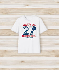 Toronto Blue Jays Giddy Up 27 Guerrero T-Shirt