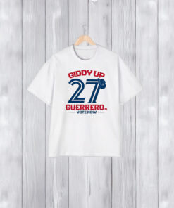 Toronto Blue Jays Giddy Up 27 Guerrero T-Shirt1