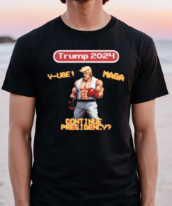 Trump 2024 Continue Presidency Rock The ‘trump 2024 8 Bit T-Shirt3