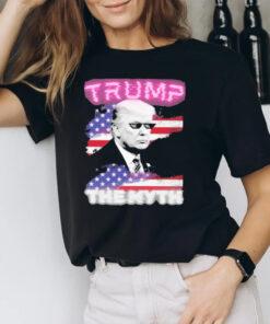 Trump American Flag The Myth T-Shirt2