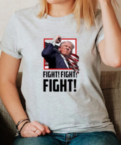 Trump Fight! After Gunshots T-Shirts2