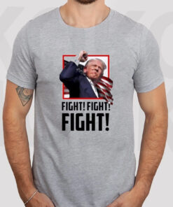 Trump Fight! After Gunshots T-Shirts3