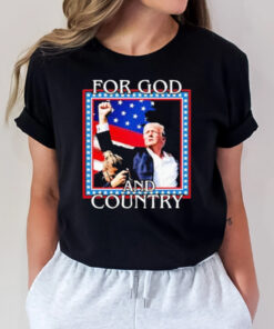 Trump For God and Country T-Shirt3