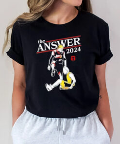 Trumplatinos Trump And Biden The Answer 2024 T-Shirt3