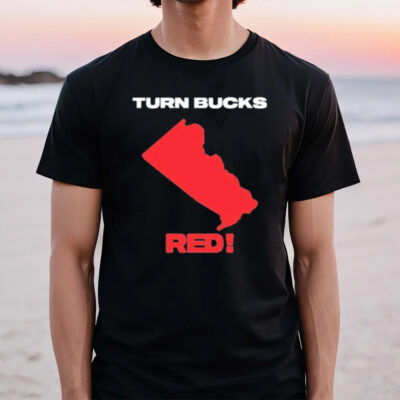 Turn Bucks Red T-Shirt2