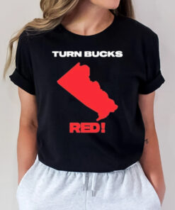 Turn Bucks Red T-Shirt3