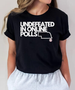 Undefeated In Online Polls Map T-Shirt2