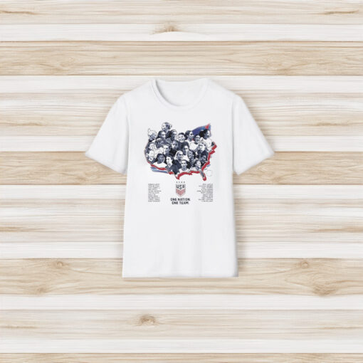 Ussoccer Uswnt 2024 Olympic Roster T-Shirt3