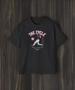 Wyatt Langford Texas Rangers Cycle T-Shirt2