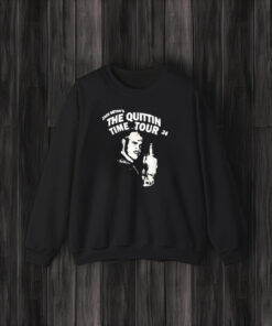 Zach Bryan Middle Finger The Quittin Time Tour 24 T-Shirt3