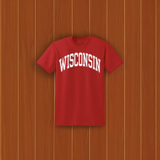 Wisconsin Arch Short Sleeve T-Shirts