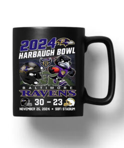 2024 The Harbaugh Bowl Ravens 30-23 Chargers Mug1