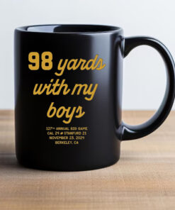 98 Yards with My Boys Mug 20242