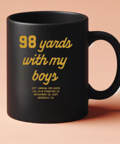 98 Yards with My Boys Mug 20243