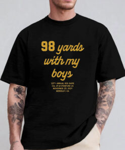 98 Yards with My Boys T-Shirt 2024