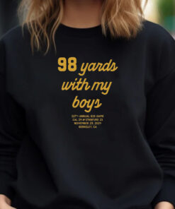 98 Yards with My Boys T-Shirt 20241