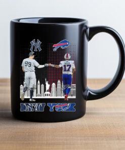 Arron Judge Yankees Allen Bills New York Mug 20242