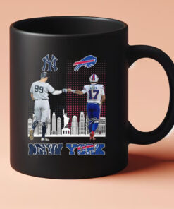 Arron Judge Yankees Allen Bills New York Mug 20243