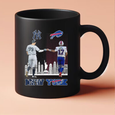 Arron Judge Yankees Allen Bills New York Mug 20243