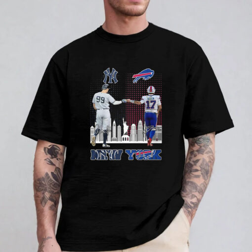 Arron Judge Yankees Allen Bills New York T-Shirt