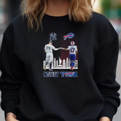 Arron Judge Yankees Allen Bills New York T-Shirt1