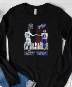 Arron Judge Yankees Allen Bills New York T-Shirt3